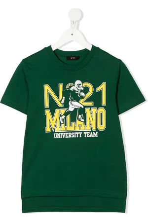 Nº21 Camiseta con logo estampado