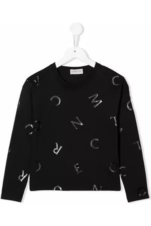Moncler Top con logo y manga larga