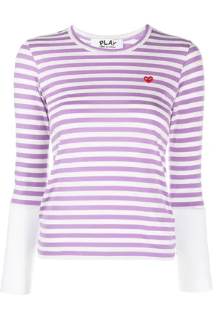 Comme des Garçons Camiseta con parche de corazón