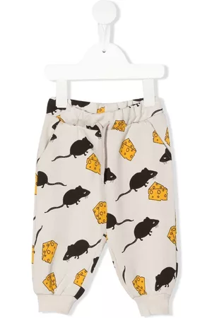 Mini Rodini Pantalones de chándal con motivo de ratón