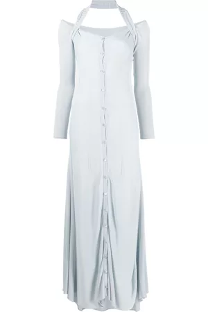 Jacquemus Vestido Lagoa con cuello halter