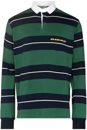 VTMNTS Polo con motivo de código de barras