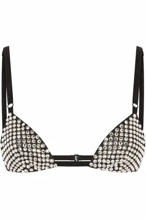 Dolce & Gabbana Corpiño con apliques de strass