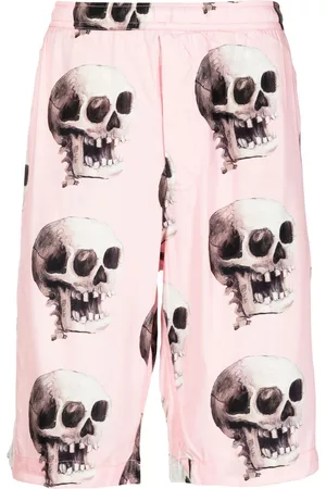 Endless Joy Bermudas Skull con motivo gráfico