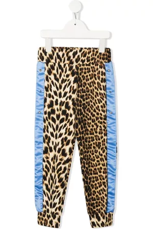 Roberto Cavalli Leggins con motivo de leopardo