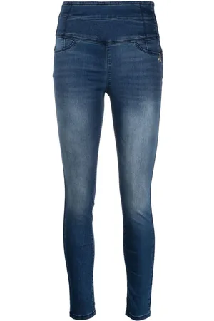 Patrizia Pepe Vaqueros skinny de talle alto