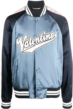 VALENTINO GARAVANI Chaqueta bomber con parche del logo