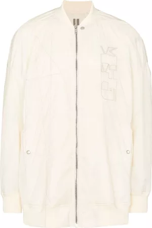 Rick Owens Chaqueta bomber con logo bordado