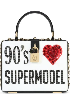 Dolce & Gabbana Bolso Dolce Box con asa en el tope