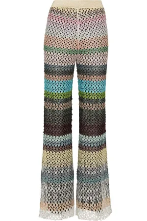 Missoni Pantalones acampanados a rayas