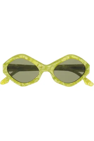 Kiko Kostadinov Gafas de sol con montura geométrica