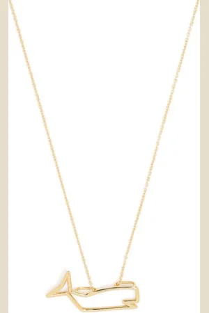 Aliita Collar con colgante Tiburón en oro amarillo de 9kt