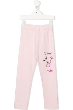 Roberto Cavalli Leggins con logo estampado