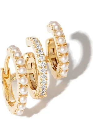 Maria Tash Aro en oro amarillo de 18kt