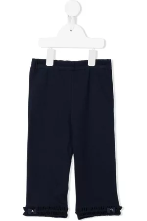 Familiar Pantalones con ribete con volantes