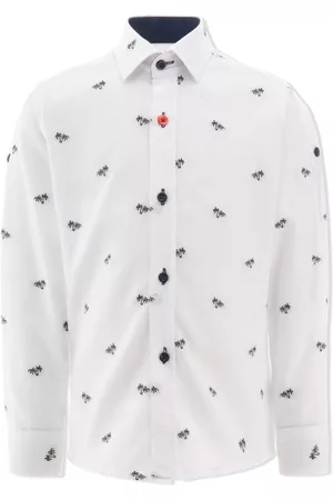 M. Moustache Camisa con motivo de palmeras