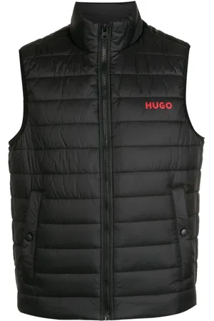 HUGO BOSS Chaleco acolchado con cremallera