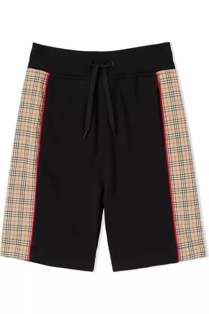 Burberry Bermudas con panel a cuadros