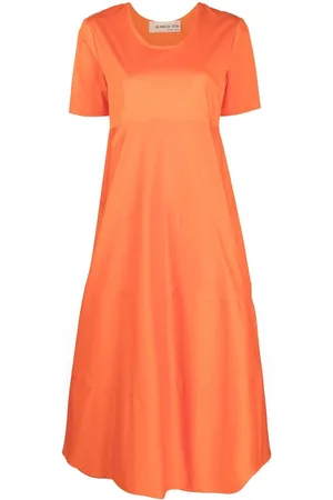 BLANCA Vestido con capas escalonadas