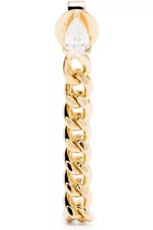 Anita Pendiente en oro amarillo de 18kt con diamantes