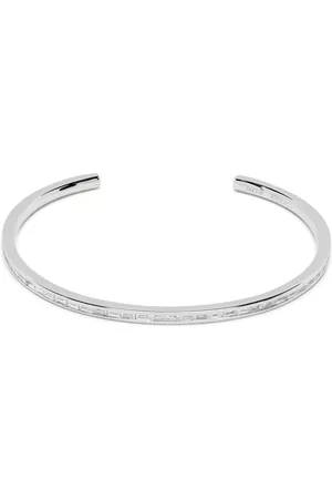 Anita Brazalete en oro blanco de 18kt con diamantes
