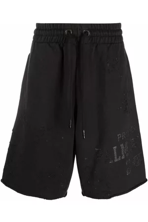 Palm Angels Bermudas con efecto envejecido