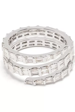 Anita Anillo en oro blanco de 18kt con diamantes