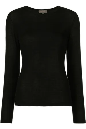 N.PEAL Jersey de cachemira de manga larga