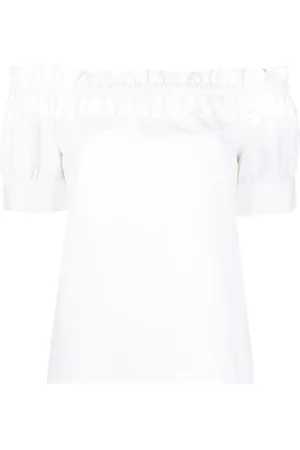 Liu Jo Blusa con bordado y hombros descubiertos