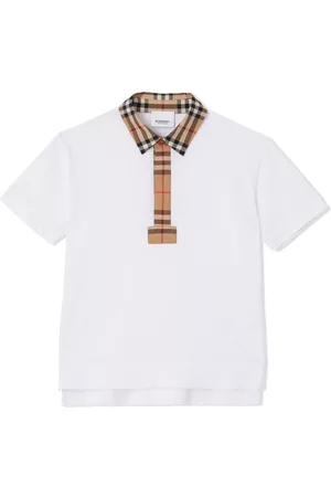 Burberry Polo con motivo Vintage Check