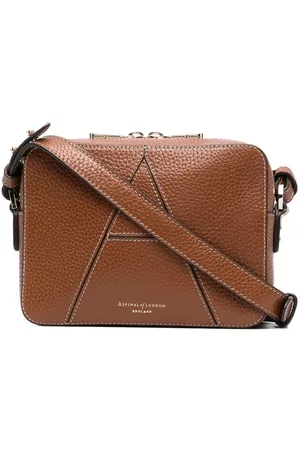 ASPINAL OF LONDON Bolso cámara con logo bordado