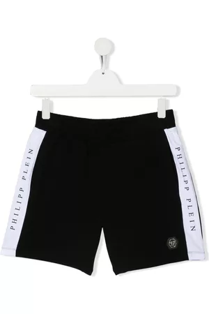 Philipp Plein Pantalones cortos con logo estampado