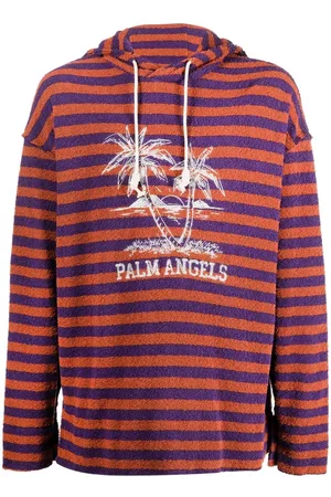 Palm Angels Sudadera con capucha y logo estampado
