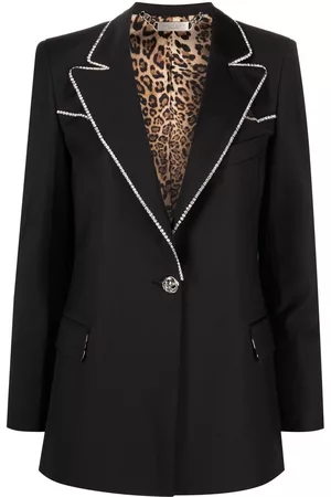 Philipp Plein Blazer con botones y detalle de cristales