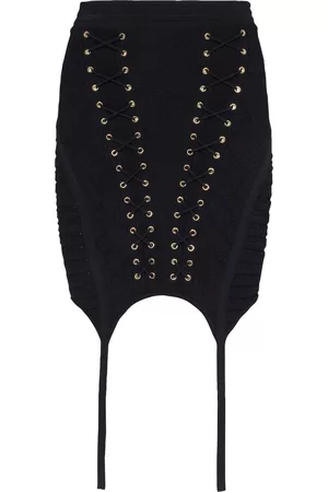 Balmain Minifalda de punto