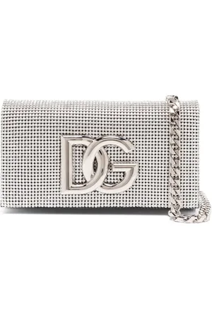 Dolce & Gabbana Bolso de hombro con logo DG