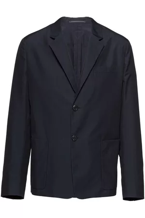 Prada Blazer con botones y parche del logo