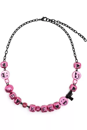 Natasha Zinko Collar con detalles de cuentas
