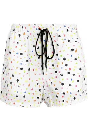 Christopher Kane Pantalones cortos con estampado Neon Dash