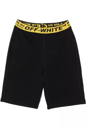 OFF-WHITE Bermudas con banda del logo
