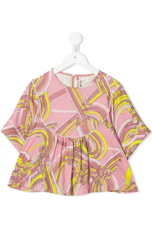 PUCCI Junior Top tipo túnica con motivo gráfico