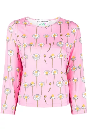 Bernadette Camiseta con margaritas estampadas