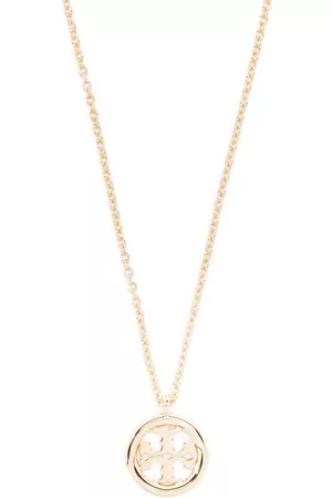Tory Burch Collar con charm del logo