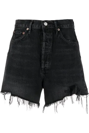 AGOLDE Pantalones vaqueros cortos Stella de talle alto