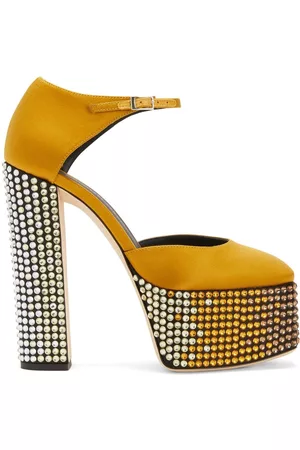 Giuseppe Zanotti Zapatos Bebe Strass con tacón de 150mm