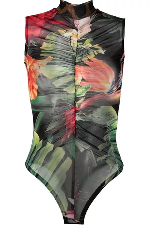 Philipp Plein Body con motivo floral