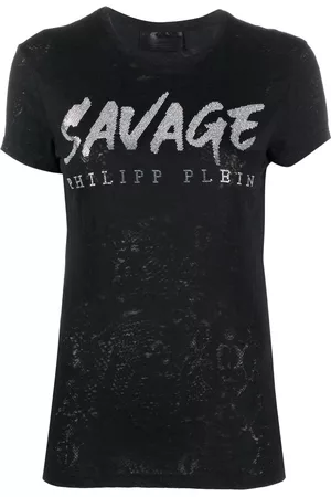 Philipp Plein Camiseta con lentejuelas