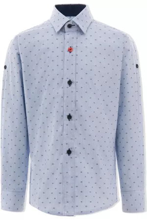M. Moustache Camisa tipo vestido a rayas diplomáticas
