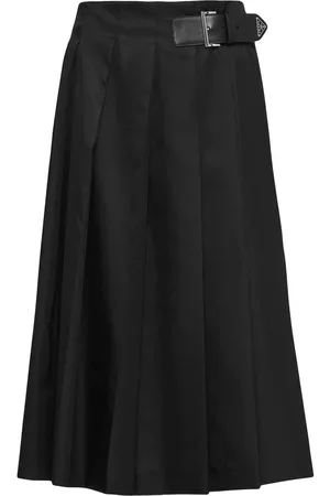 Prada Falda Re-Nylon plisada