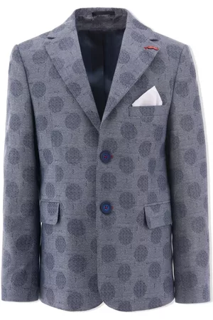 M. Moustache Blazer con motivo de lunares